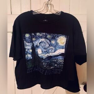 Starry Night Graphic T-Shirt